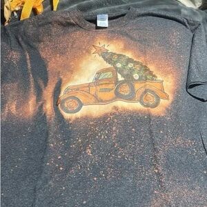 TN VOLS Shirt and Cup 20oz Vintage Truck Christmas Graphic Tee